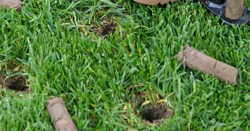 Rent online core aerator